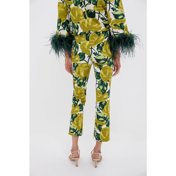 TUCKERNUCK Giverny Gardens Stretch Cotton Ashford Pant Size S NWT - Picture 2 of 7